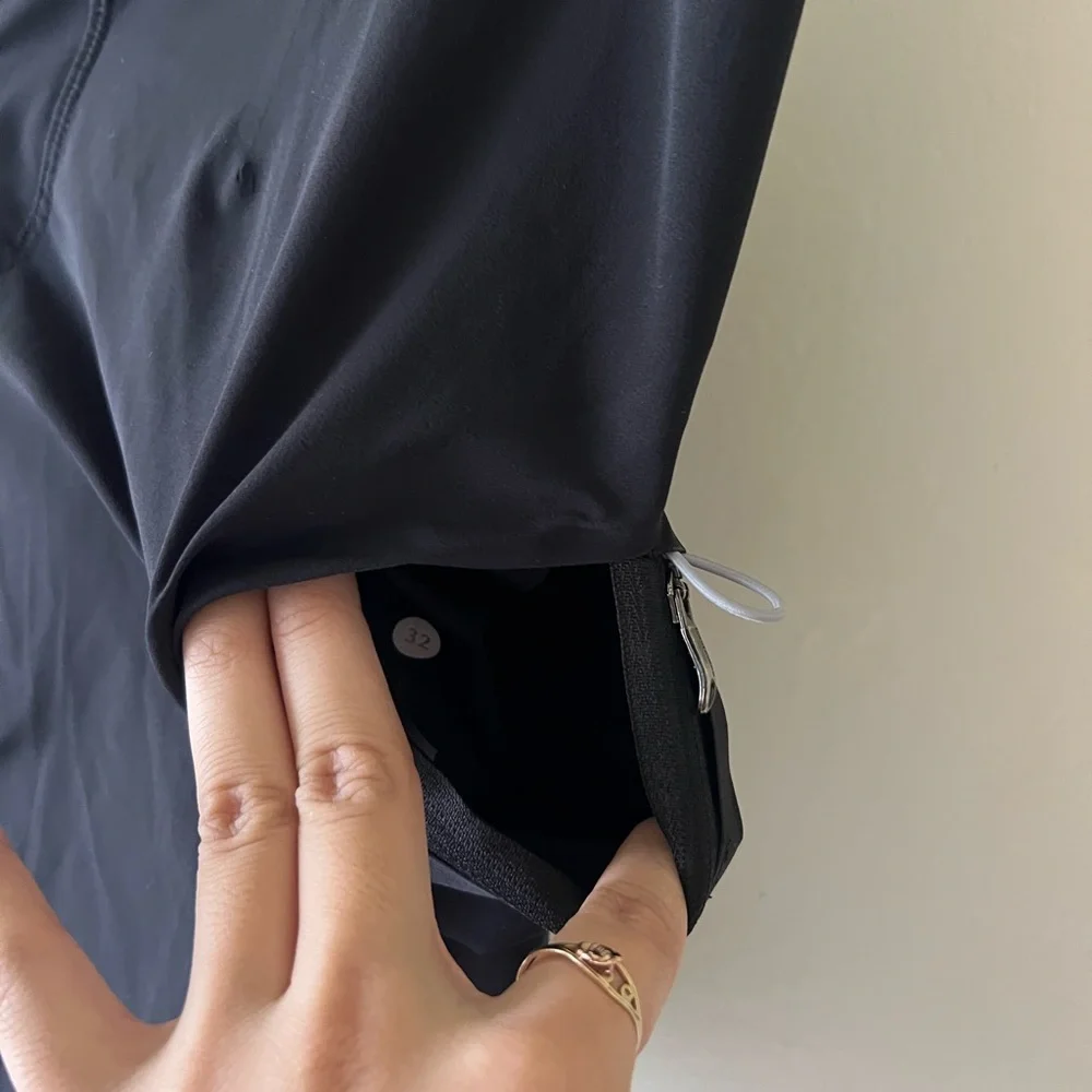 lululemon current wave Men's Black Board‎ Shorts